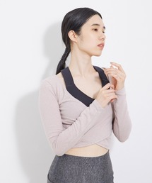 alo yoga  アロヨガ　長袖トップス Alo Yoga（アロヨガ）の「【alo】AMELIA LUXE 長袖クロップドT