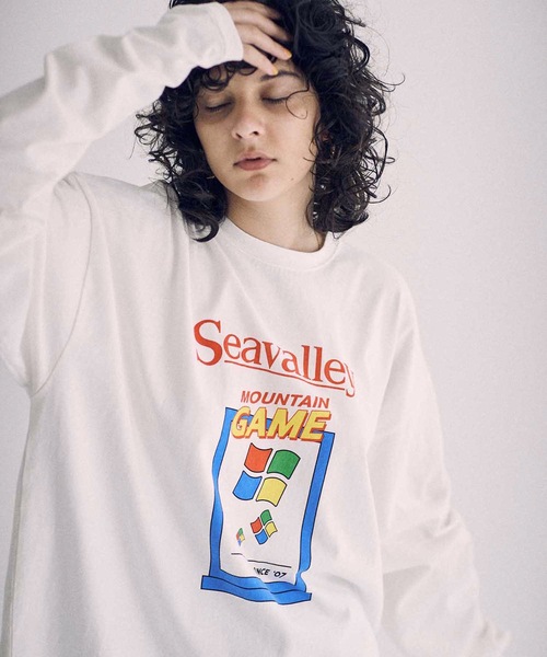 seavalley グラフィックTシャツ 1 美品】 SEA / シー | GRAPHIC TEE(SEAVALLEY PIZZA SHOP TEE