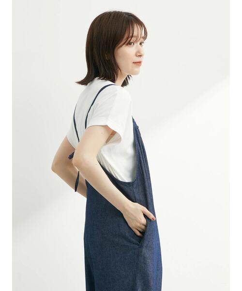 Petit fleur（プチフルール）の「・Petit Fleur モックネックTシャツ（Tシャツ/カットソー・レディース・ブラック/ブラウン/オフホワイト/グリーン・FREE）」の12枚目の写真