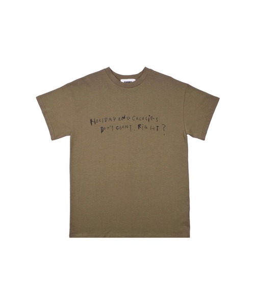 VIAVANDA（ヴィアヴァンダ）の「CALOLIES BIG TEE（その他トップス・レディース・ブラック/カーキ/ホワイト・FREE）」の9枚目の写真