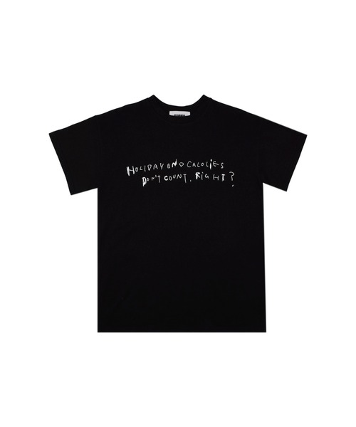 VIAVANDA（ヴィアヴァンダ）の「CALOLIES BIG TEE（その他トップス・レディース・ブラック/カーキ/ホワイト・FREE）」の4枚目の写真