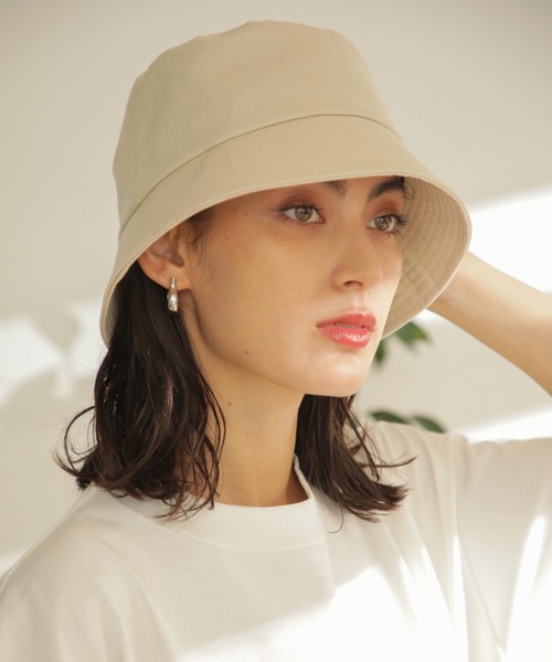 ROSE BUD(ローズバッド)の「バケットハット(ハット・レディース・ブラック/ホワイト/グリーン・FREE)」の2枚目の写真