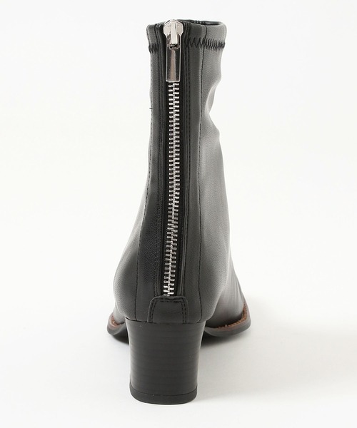 Andemiu（アンデミュウ）の「ストレッチショートブーツ156872（ブーツ・レディース・ブラック/ブラウン/オフホワイト・SMALL/MEDIUM/LARGE）」の5枚目の写真