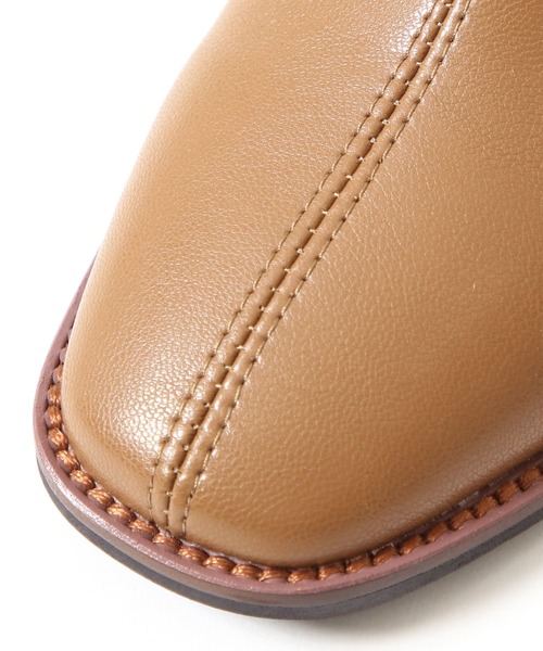 Andemiu（アンデミュウ）の「ストレッチショートブーツ156872（ブーツ・レディース・ブラック/ブラウン/オフホワイト・SMALL/MEDIUM/LARGE）」の7枚目の写真