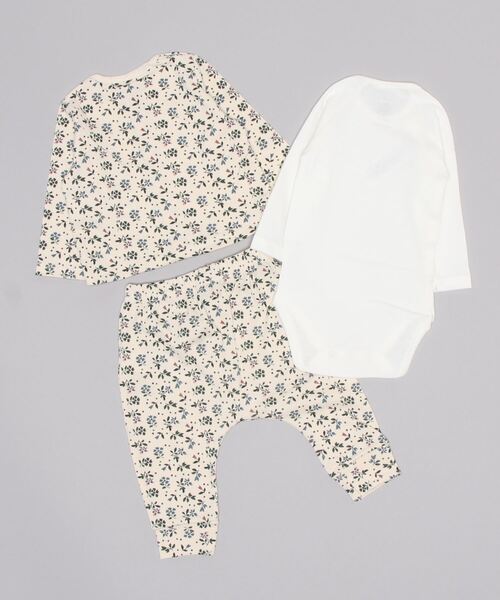 PETIT BATEAU（プチバトー）の「プリント3点セット（ベビーギフト