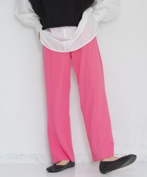 Shelly island | ジョーゼットポンチカラーパンツ(その他パンツ)