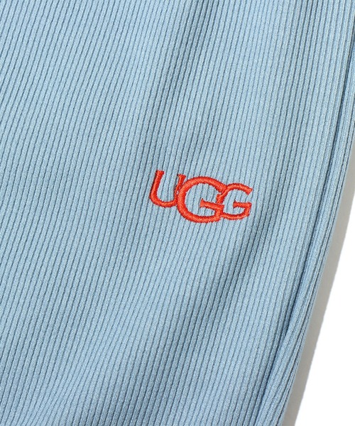 UGG（アグ）の「UGG@mos リブメローパンツ / アグ リブメローパンツ（その他パンツ・レディース・ネイビー/サックスブルー/ホワイト・L/M）」の6枚目の写真