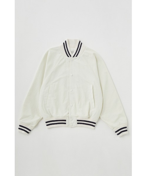 MOUSSY（マウジー）の「CLUB ジャケット（スタジャン・レディース・ブラック/アイボリー/グリーン・FREE）」の10枚目の写真