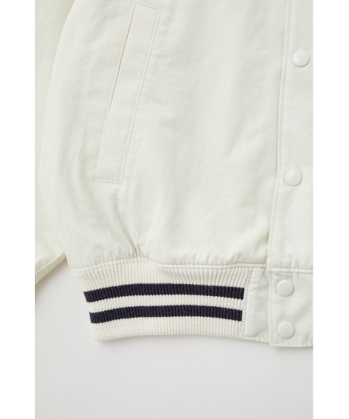 MOUSSY（マウジー）の「CLUB ジャケット（スタジャン・レディース・ブラック/アイボリー/グリーン・FREE）」の15枚目の写真