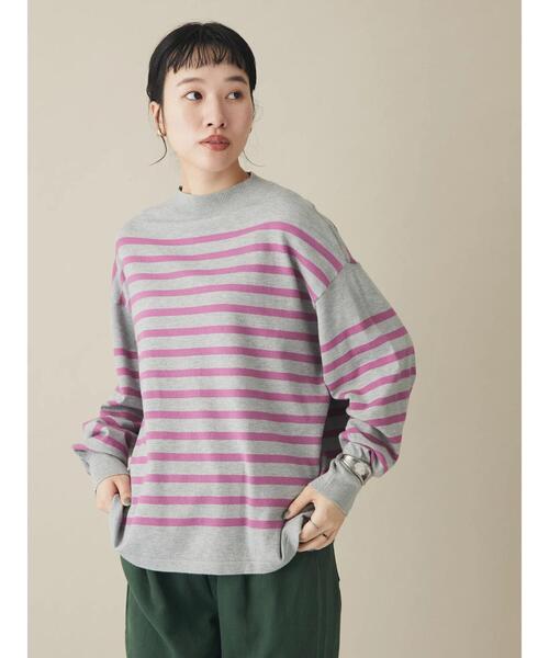 CRAFT STANDARD BOUTIQUE（クラフトスタンダードブティック）の「ボーダーニットプルオーバー　＊◆（ニット/セーター・レディース・ブラック系その他4/グレー系その他4/ブルー系その他2・FREE）」の20枚目の写真