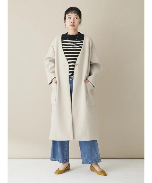 CRAFT STANDARD BOUTIQUE（クラフトスタンダードブティック）の「ボーダーニットプルオーバー　＊◆（ニット/セーター・レディース・ブラック系その他4/グレー系その他4/ブルー系その他2・FREE）」の16枚目の写真