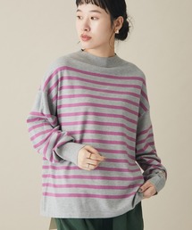 ボーダーニットプルオーバー　＊◆