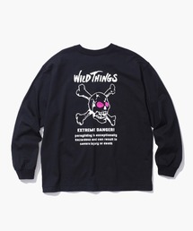 【WILDTHINGS / ワイルドシングス】DANGER SKULL L/S