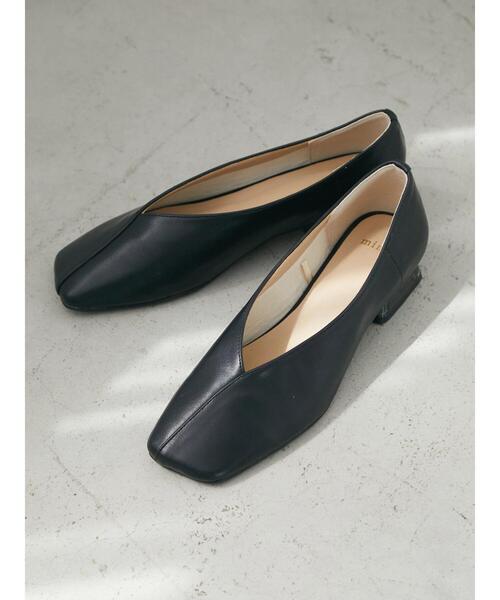 Green　Parks（グリーンパークス）の「・minia クリアヒールパンプス（パンプス・レディース・ライトベージュ/ブラック/パイソン・LL/S/M/L）」の15枚目の写真