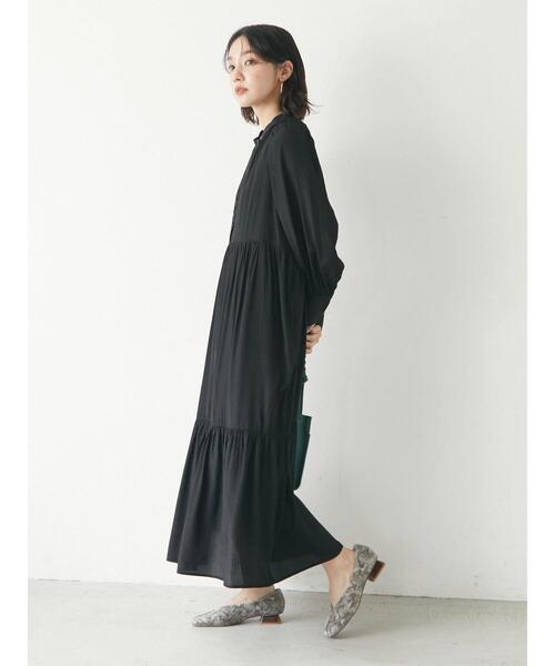 Green　Parks（グリーンパークス）の「・minia クリアヒールパンプス（パンプス・レディース・ライトベージュ/ブラック/パイソン・LL/S/M/L）」の19枚目の写真