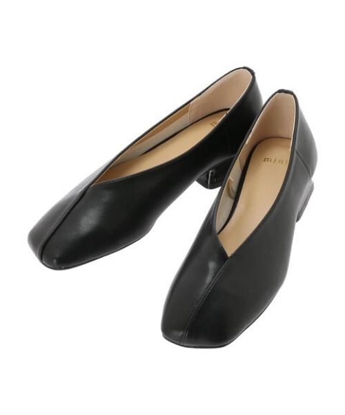 Green　Parks（グリーンパークス）の「・minia クリアヒールパンプス（パンプス・レディース・ライトベージュ/ブラック/パイソン・LL/S/M/L）」の13枚目の写真