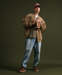 【アレクサンドル】The Duffer ワイドデニム S The DUFFER of ST.GEORGE（ザダファーオブセントジョージ）の