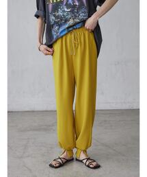 rem closet | ジョーゼットスリットジョガーパンツ(その他パンツ)