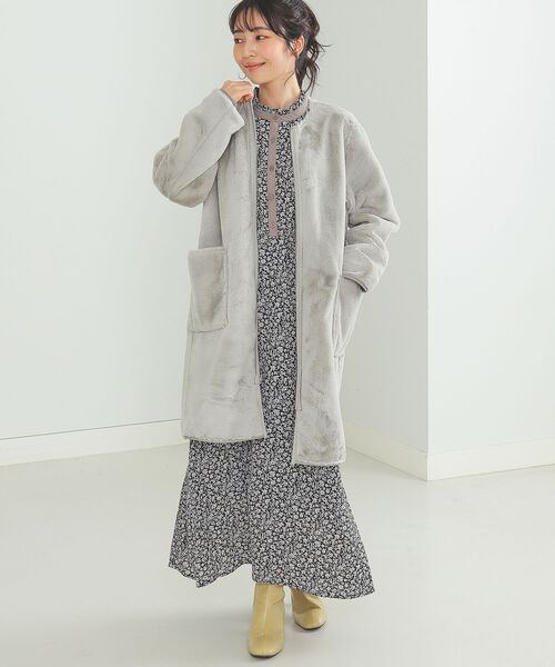❤❤最終お値下❤❤極上美品❤イタリー製❤柔らか❤リバーシブル❤ムートンコート❤❤ BEAMS HEART（ビームスハート）の「BEAMS HEART / リバーシブル
