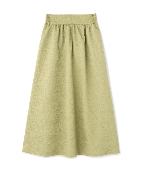 FREE'S MART(フリーズマート)の「ふくれジャガードギャザースカート(スカート・レディース・ブラック/ライトグリーン/ベージュ・MEDIUM/SMALL)」の14枚目の写真