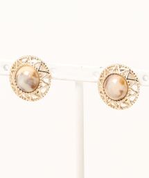 Te chichi | ラウンドアクリルイヤリング(イヤリング)