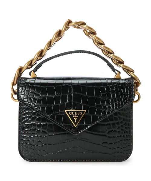 Guess(ゲス)の「RETOUR Mini Top Handle Crossbody(ショルダーバッグ・レディース・ブラック・ONE SIZE)」の5枚目の写真