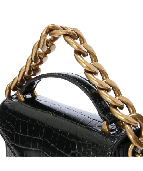 Guess(ゲス)の「RETOUR Mini Top Handle Crossbody(ショルダーバッグ・レディース・ブラック・ONE SIZE)」の10枚目の写真