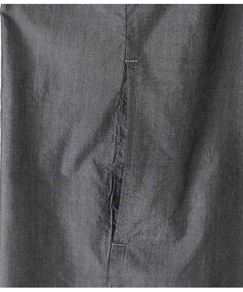 GOLD（ゴールド）の「GOLD / ゴールド：COTTON / SILK CHAMBRAY TAILORED JACKET：22A-GL15044[MUS]（テーラードジャケット・メンズ・ブラック・L）」の10枚目の写真