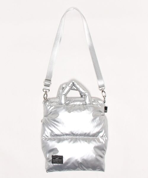 ROOTOTE（ルートート）の「【取外し可能ショルダー付き】ルートート/LT.サコッシュ.フェザーカラーB（ショルダーバッグ・レディース・ブラック/イエロー/シルバー/カーキ/グリーン系その他/ピンク系その他/ブラック×ブルー/ブルー系その他/パープル系その他・FREE）」の9枚目の写真