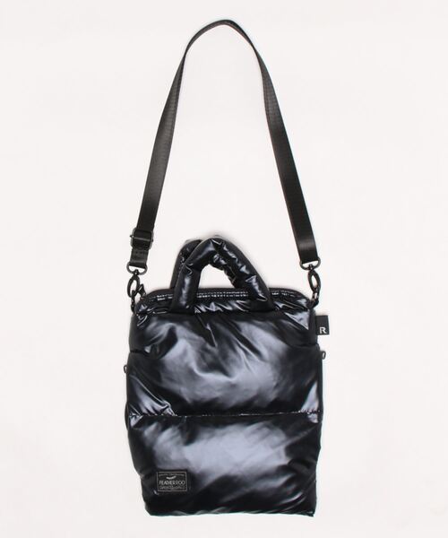 ROOTOTE（ルートート）の「【取外し可能ショルダー付き】ルートート/LT.サコッシュ.フェザーカラーB（ショルダーバッグ・レディース・ブラック/イエロー/シルバー/カーキ/グリーン系その他/ピンク系その他/ブラック×ブルー/ブルー系その他/パープル系その他・FREE）」の2枚目の写真