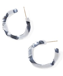 【IRIS 47】wavy pierce S (silver) AN11-S ※
