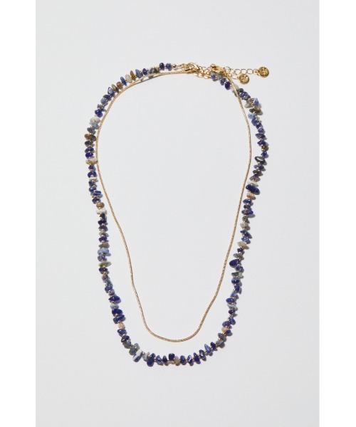 LAGUA GEM（ラグアジェム）の「TEAR CHARM N/C ネックレス（ネックレス・レディース・ターコイズブルー/ネイビー・FREE）」の2枚目の写真