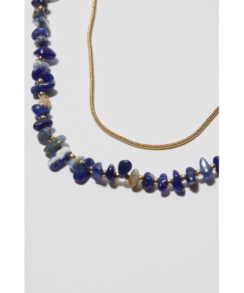 LAGUA GEM（ラグアジェム）の「TEAR CHARM N/C ネックレス（ネックレス・レディース・ターコイズブルー/ネイビー・FREE）」の9枚目の写真