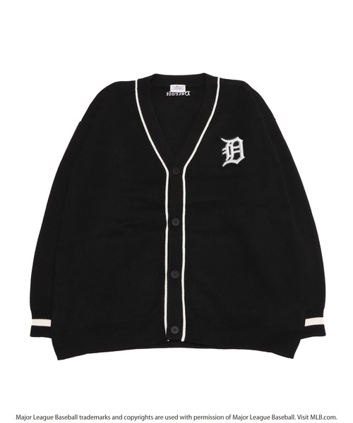 MLB（メジャーリーグベースボール）の「MLB / メジャーリーグベースボール LULU & ARNIE 別注 刺繍ロゴ ニット カーディガン（カーディガン/ボレロ・メンズ・グレー系その他2/その他1/グリーン系その他/ブルー系その他/グレー系その他/ブラック系その他2/ブラック系その他3/ブラック系その他・FREE）」の17枚目の写真