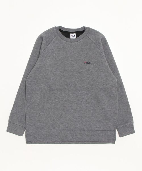 FILA（フィラ）の「フィラ FILA テックスウェットクルーネック（スウェット・メンズ・ネイビー/ライトグレー・LL/3L/S/M/L）」の2枚目の写真