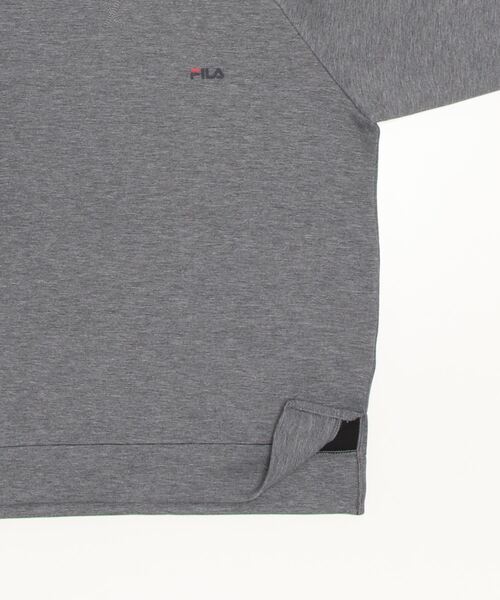 FILA（フィラ）の「フィラ FILA テックスウェットクルーネック（スウェット・メンズ・ネイビー/ライトグレー・LL/3L/S/M/L）」の3枚目の写真
