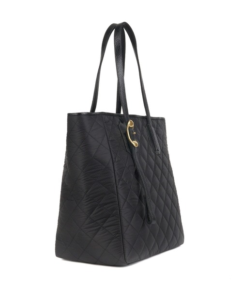 TOFF&LOADSTONE（トフアンドロードストーン）の「トート リップストップ キルト（トートバッグ・メンズ・ブラック/カーキ・FREE）」の9枚目の写真