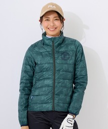 【FILA GOLF:フィラゴルフ】レディースジャケット　ジップアップブルゾン　ゴルフ