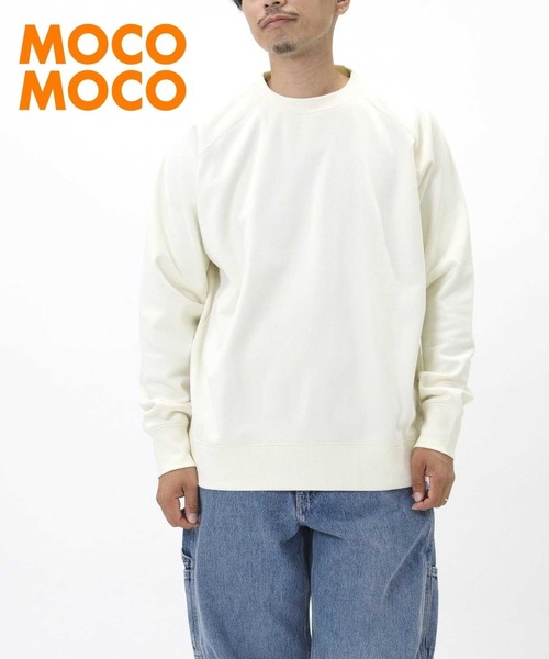 BACK NUMBER（バックナンバー）の「【BACK NUMBER】ポリスウェードクルースウェット（スウェット・メンズ・イエロー/ブラック/オフホワイト/ブルー・M/L/XL/S）」の2枚目の写真