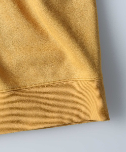 BACK NUMBER（バックナンバー）の「【BACK NUMBER】ポリスウェードクルースウェット（スウェット・メンズ・イエロー/ブラック/オフホワイト/ブルー・M/L/XL/S）」の7枚目の写真