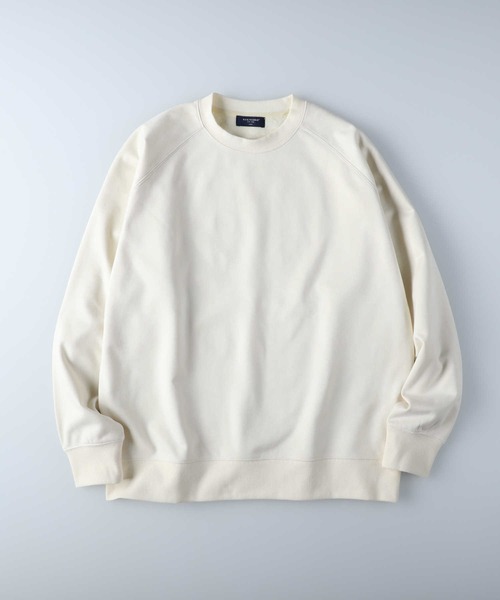 BACK NUMBER（バックナンバー）の「【BACK NUMBER】ポリスウェードクルースウェット（スウェット・メンズ・イエロー/ブラック/オフホワイト/ブルー・M/L/XL/S）」の19枚目の写真