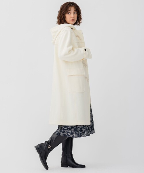 セール】ヘリンボーン ダッフルコート（ダッフルコート）｜23区