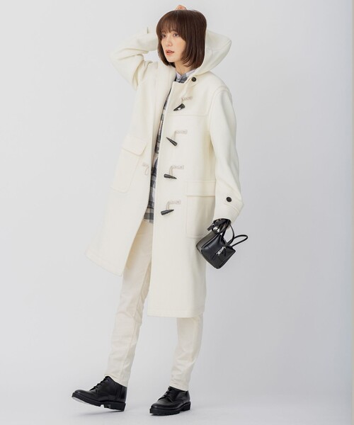 セール】ヘリンボーン ダッフルコート（ダッフルコート）｜23区