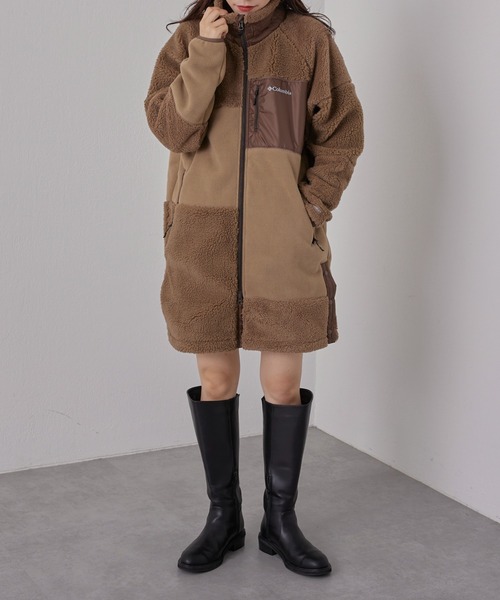 Columbia（コロンビア）の「【Columbia/コロンビア】パストゥリッジストレッチオムニヒートラインドコート（その他アウター・レディース・ブラウン/アイボリー・MEDIUM/SMALL）」の16枚目の写真