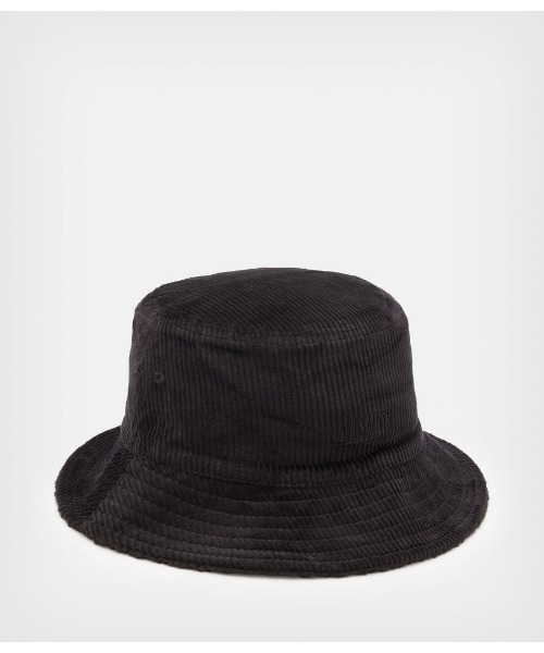 ALLSAINTS(オールセインツ)の「CORDUROY SHERPA REVERSIBLE BUCKET HAT | CORDUROY SHERPA リバーシブル バケット ハット(ハット・メンズ・ブラック系その他・S/M/M/L)」の1枚目の写真