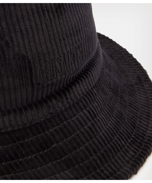 ALLSAINTS(オールセインツ)の「CORDUROY SHERPA REVERSIBLE BUCKET HAT | CORDUROY SHERPA リバーシブル バケット ハット(ハット・メンズ・ブラック系その他・S/M/M/L)」の3枚目の写真