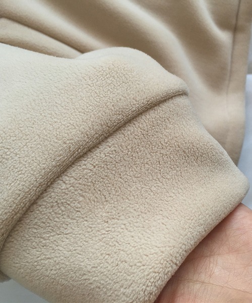 aimoha（アイモハ）の「ユニセックスキャラクター刺繍ボアジャケット（ブルゾン・レディース・ワインレッド/ベージュ/ブルー/ブラック/ダークグレー/チョコ・MEDIUM/X-LARGE/LARGE）」の17枚目の写真