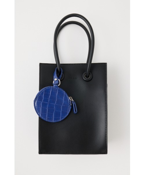 MOUSSY（マウジー）の「THIN STRAP SHOPPER バッグ（ショルダーバッグ・レディース・ブラック/パープル/ブラウン・FREE）」の4枚目の写真