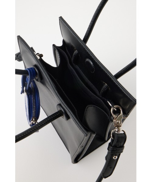 MOUSSY（マウジー）の「THIN STRAP SHOPPER バッグ（ショルダーバッグ・レディース・ブラック/パープル/ブラウン・FREE）」の12枚目の写真