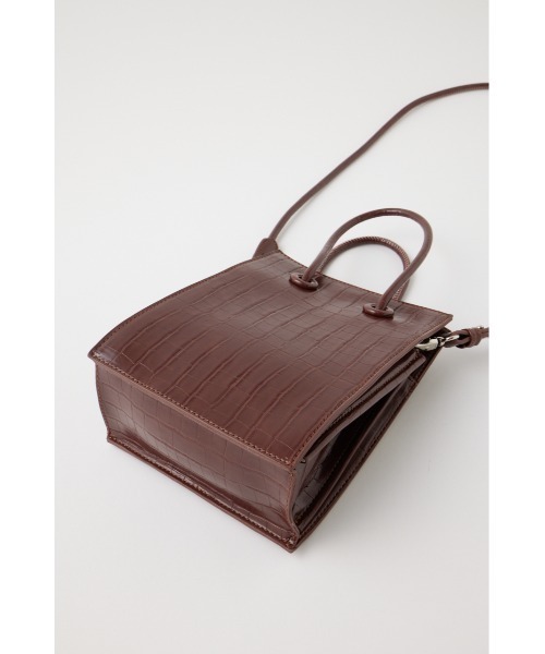 MOUSSY（マウジー）の「THIN STRAP SHOPPER バッグ（ショルダーバッグ・レディース・ブラック/パープル/ブラウン・FREE）」の16枚目の写真